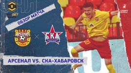 «Арсенал» — «СКА-Хабаровск»: ФНЛ, 8-й тур, видеообзор матча