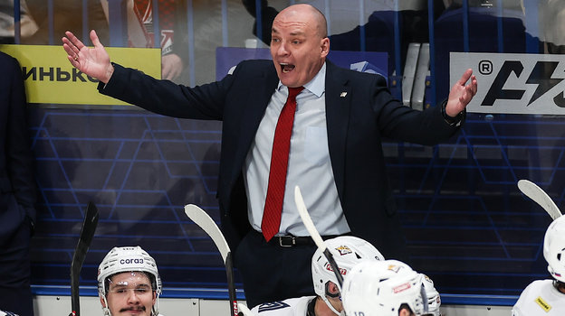 Главный тренер «Металлурга» Андрей Разин.