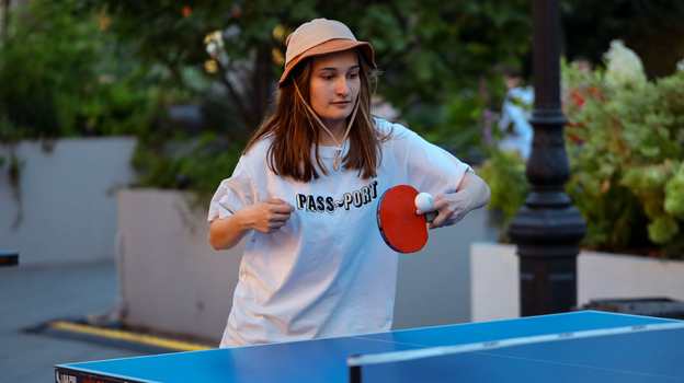 «Ночи московского спорта» по настольному теннису.