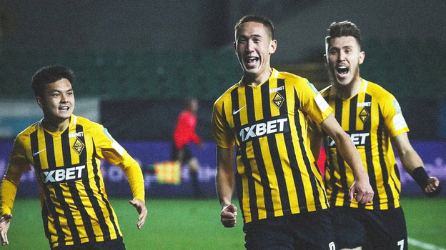 Футболисты «Кайрата».