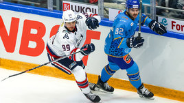 В КХЛ дебютировал форвард с африканскими корнями. За «Нефтехимик» теперь болеют в Конго