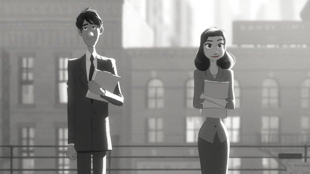 Кадр из короткометражного фильма «Бумажный роман»