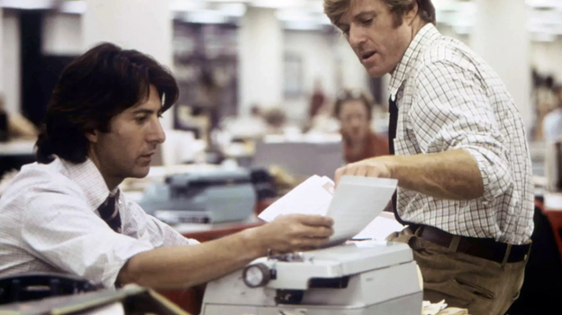 Кадр из фильма «Вся президентская рать»