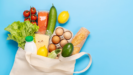 Мешок с продуктами