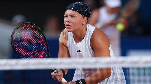 Диана Шнайдер. Теннисистка Диана Шнайдер на Олимпиаде в Париже