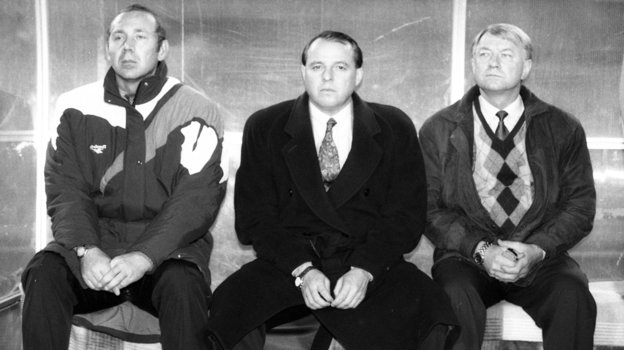 Олег Романцев, Александр Тарханов и Борис Игнатьев. Олег Романцев, Александр Тарханов и Борис Игнатьев