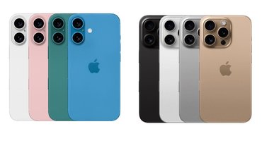 Apple iPhone 16 (слева) и iPhone 16 Pro.