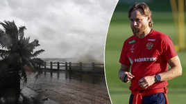 Тайфун «Яги» и главный тренер сборной России Валерий Карпин