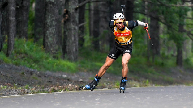 Антон Смольский. Биатлонист Антон Смольский