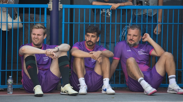 Арсений Петров, Филипп Воронин и Дмитрий Позов.