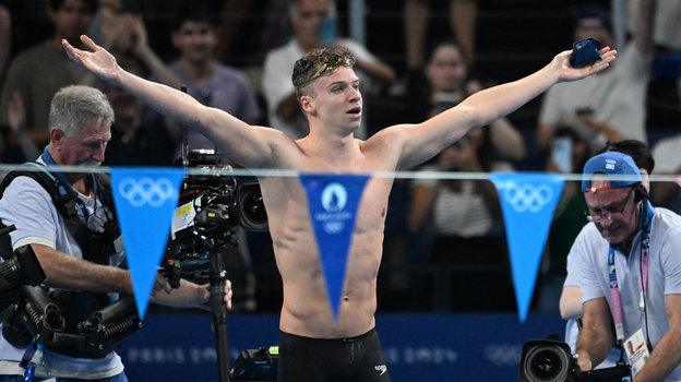 Леон Маршан. Пловец Леон Маршан