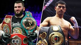 Российские боксеры Артур Бетербиев и Дмитрий Бивол