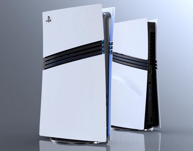 Предполагаемый дизайн PS5 Pro.