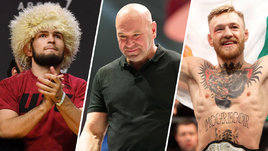 Хабиб Нурмагомедов, Дана Уайт и Конор Макгрегор