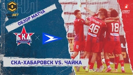 «СКА-Хабаровск» — «Чайка»: ФНЛ, 9-й тур, видеообзор матча
