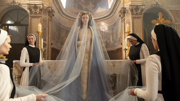 Кадр из фильма «Омен. Непорочная»