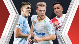 Александр Соболев, Максим Глушенков и Эсекьель Барко