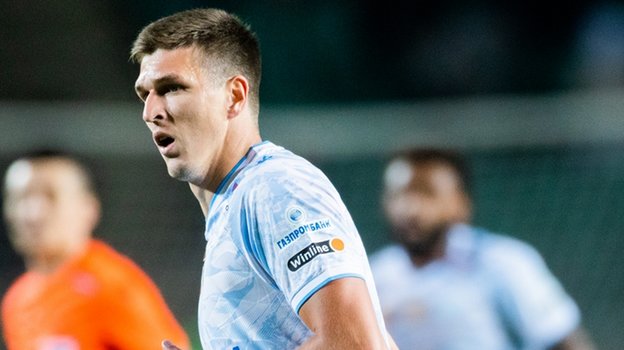 Александр Соболев. Футболист «Зенита» Александр Соболев