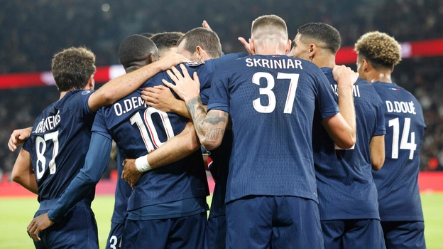 Футболисты «ПСЖ».