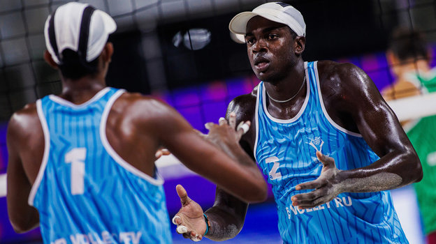 Хорхе Алайо и Нослен Диас. Волейболисты Хорхе Алайо и Нослен Диас