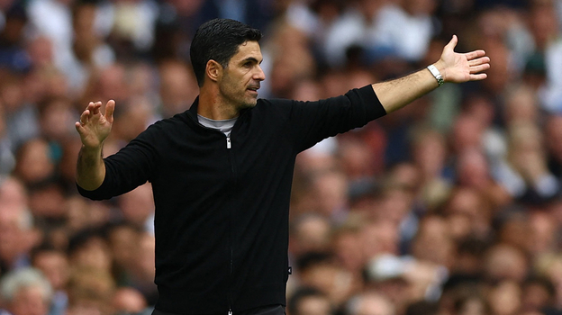 Главный тренер «Арсенала» Микель Артета.