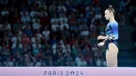 Прыгунья на батуте Анжела Бладцева