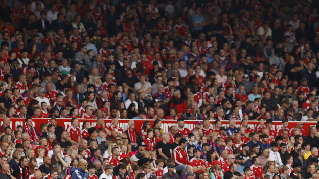 Болельщики «Ноттингем Форест».