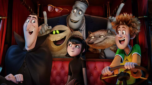 Кадр из мультфильма «Монстры на каникулах»