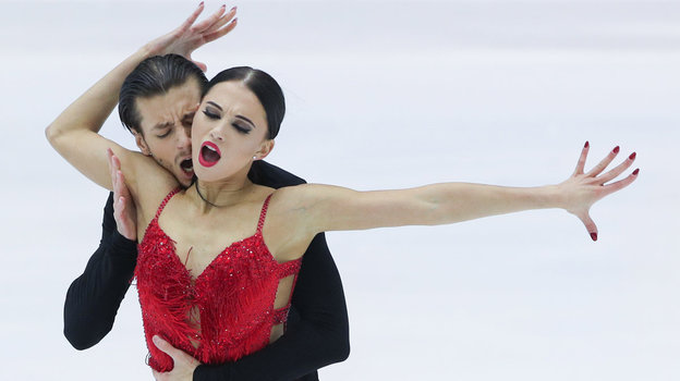 Дэвид Нарижный и Аннабель Морозов. Фигуристы Дэвид Нарижный и Аннабель Морозов