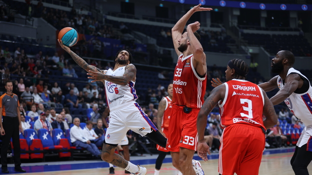 ЦСКА победил «Црвену Звезду» в матче группового турнира Суперкубка Единой лиги ВТБ (94:92).