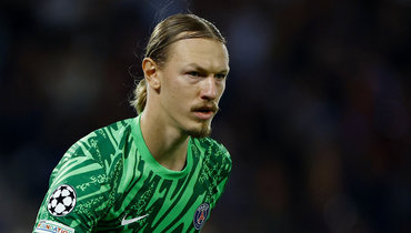 Матвей Сафонов в матче «ПСЖ» — «Жирона» (1:0).