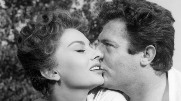 Софи Лорен и Марчелло Мастроянни.