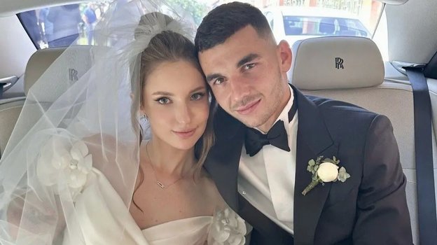 Эдуард Сперцян с женой Алиной.