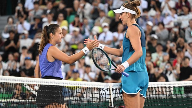 Дарья Касаткина и Беатрис Хаддад Майя.