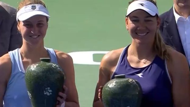 Людмила Самсонова и Николь Меличар-Мартинес.