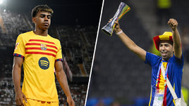 Футболист Ламин Ямаль и его отец