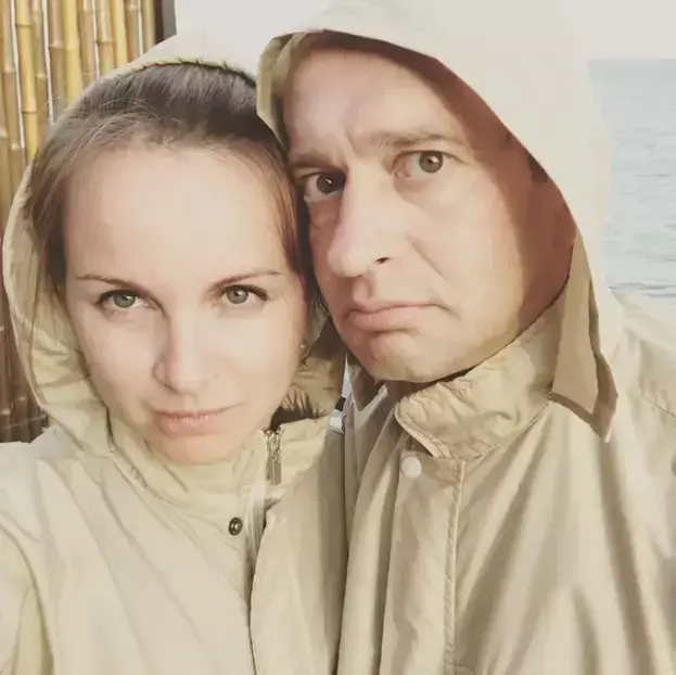 Константин Хабенский с женой Ольгой.