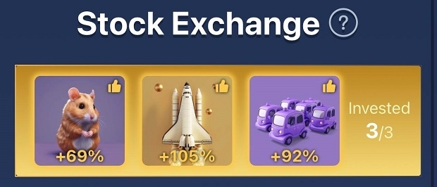 Комбо-карты для X Empire (Musk Empire) на 25-26 сентября.