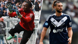 Футболисты «Бордо» Лассана Диабате и Энди Кэрролл