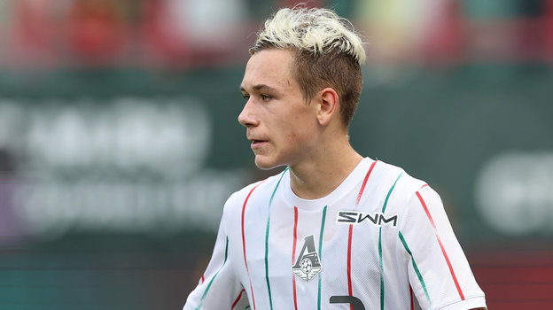 Алексей Батраков. Футболист «Локомотива» Алексей Батраков