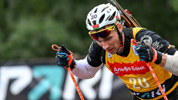 Антон Смольский. Биатлонист Антон Смольский