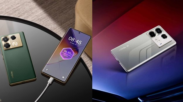 Infinix NOTE 40 Pro (слева) и Infinix NOTE 40 Pro Racing Edition.