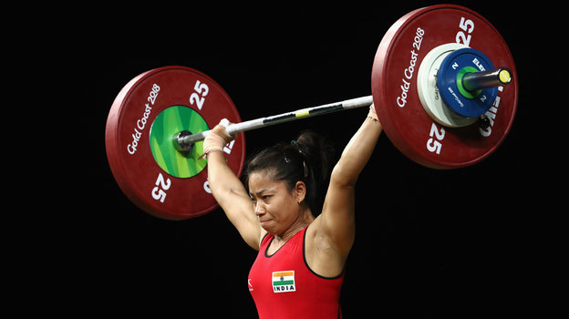 Санджита Чану. Тяжелоатлетка Санджита Чану