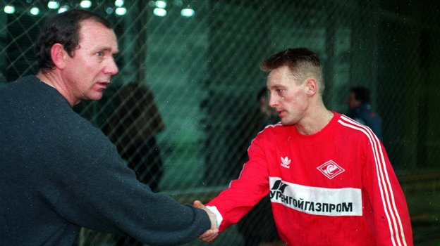 Олег Романцев и Андрей Тихонов.