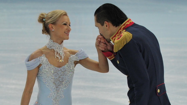 Татьяна Волосожар и Максим Траньков на Олимпиаде-2014 в Сочи.