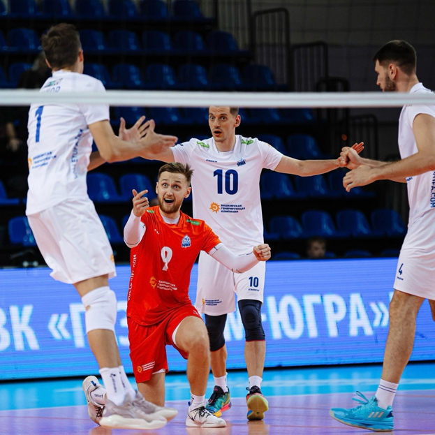 Волейболисты «Динамо-Урал» потерпели поражение в матче с «Газпром-Югрой». Волейболисты «Динамо-Урал»