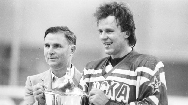 Виктор Тихонов и Вячеслав Фетисов. Виктор Тихонов и Вячеслав Фетисов