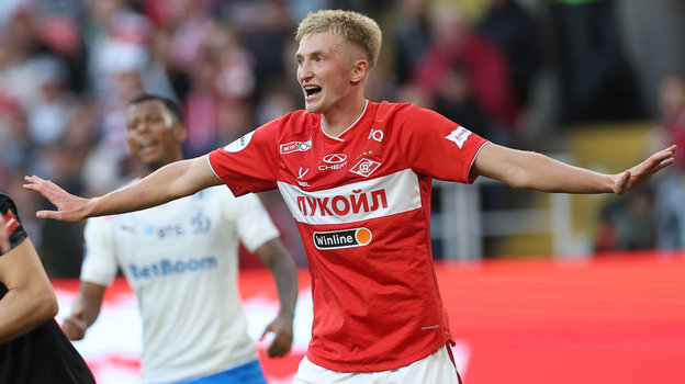 Руслан Литвинов. Футболист «Спартака» Руслан Литвинов