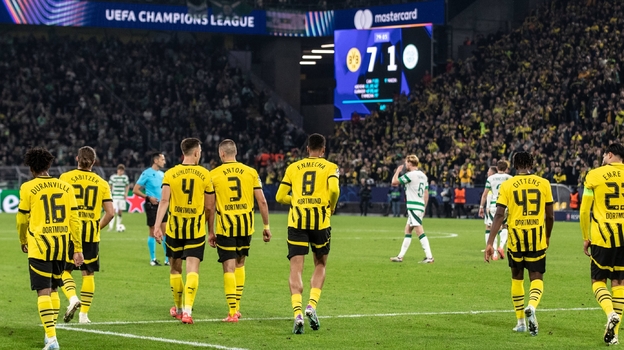 «Боруссия» разгромила «Селтик» в Лиге чемпионов — 7:1.