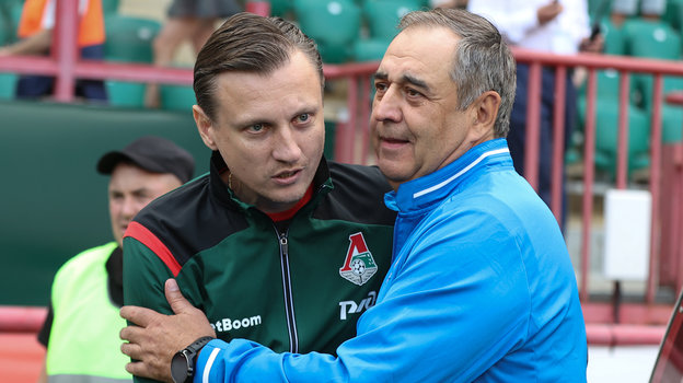 Михаил Галактионов и Хасанби Биджиев. Михаил Галактионов и Хасанби Биджиев